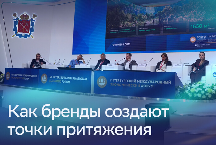 Изображение к «Бренд места как инструмент экономической стратегии»: главное с сессии ПМЭФ-2026